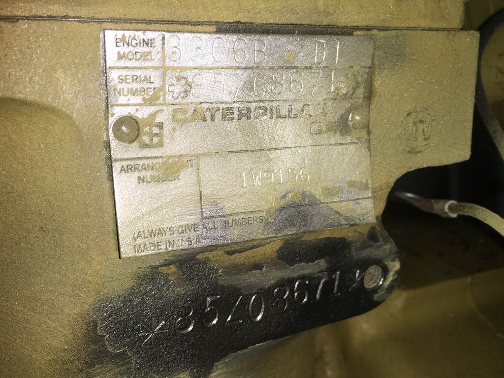 CAT 3306 85Z-1W9156 USED