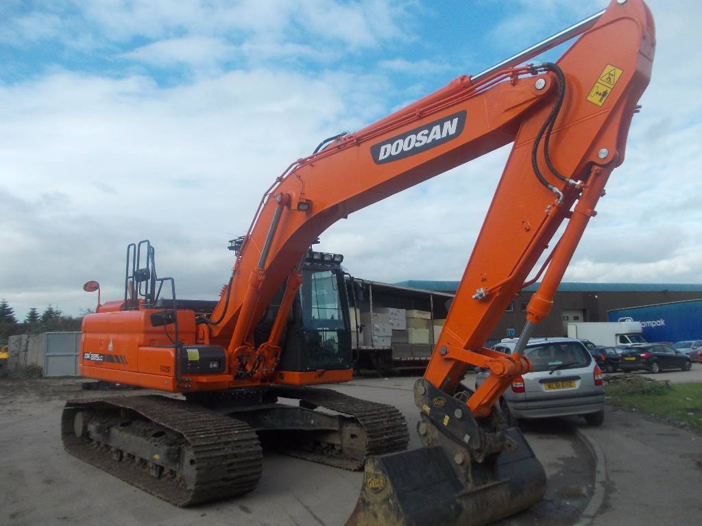 Doosan DX225 LC-3 - Year of manufacture: 2015 - Crawler excavators - ID ...