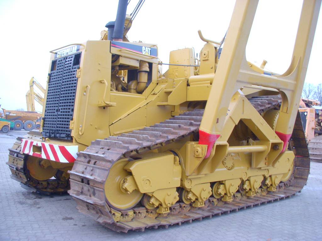 CAT 589 105 t Hubkraft 8x PIPELAYER MIETE / RENTAL