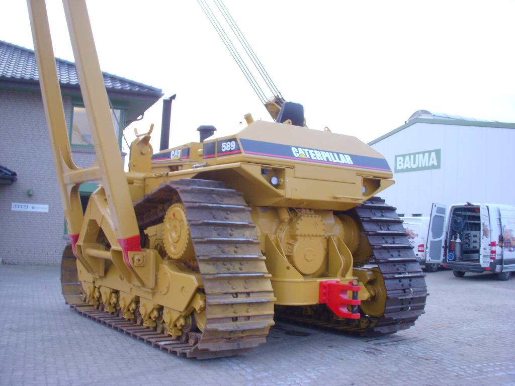 CAT 589 105 t Hubkraft 8x PIPELAYER MIETE / RENTAL