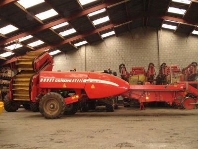 Grimme GZ 1700 DLS, 2000, Reusel, Netherlands - Used Potato Harvesters ...