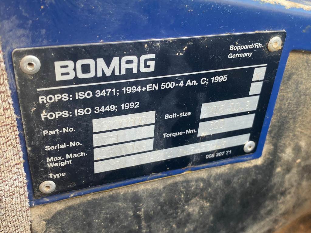 Bomag BW213DH-3 Polygon - CE certified / EPA certified