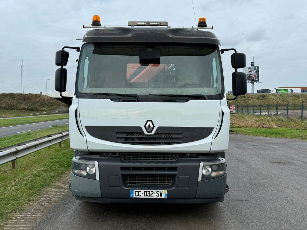 Renault PREMIUM 340.26 S 6x2 D with Palfinger PK16001K