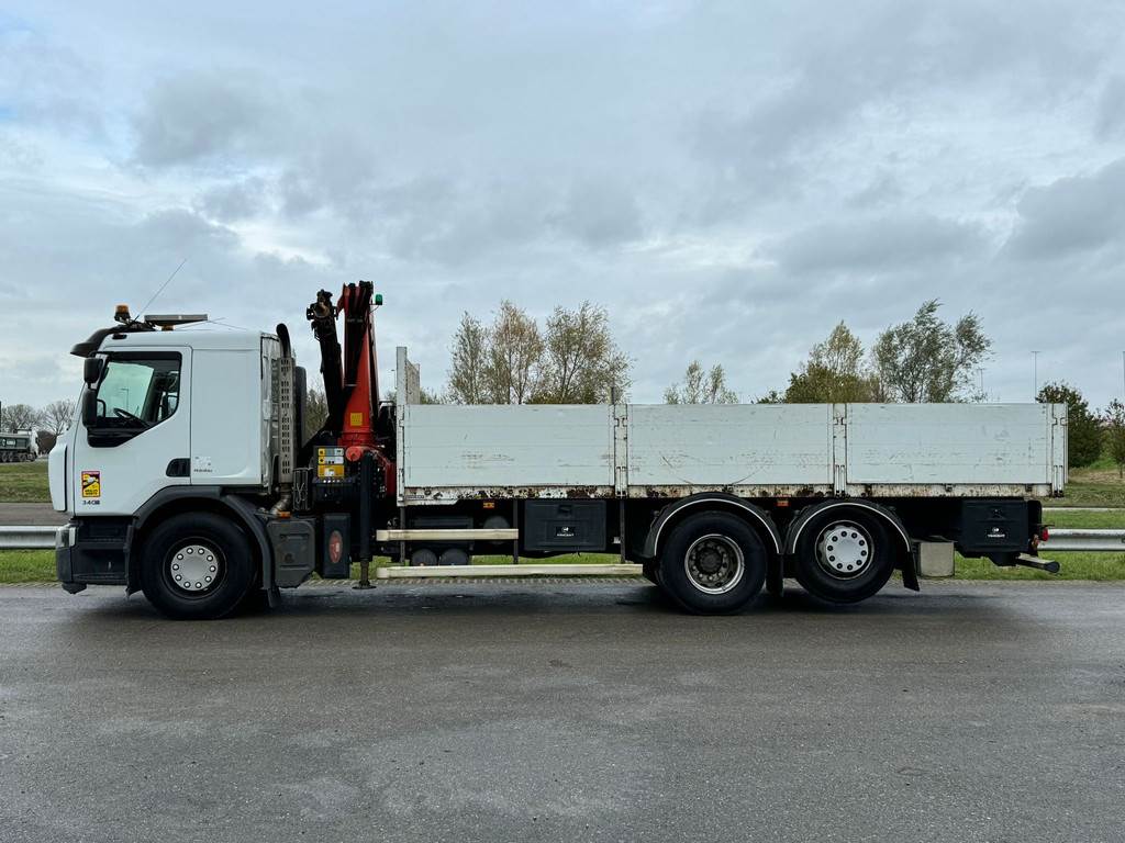 Renault PREMIUM 340.26 S 6x2 D with Palfinger PK16001K