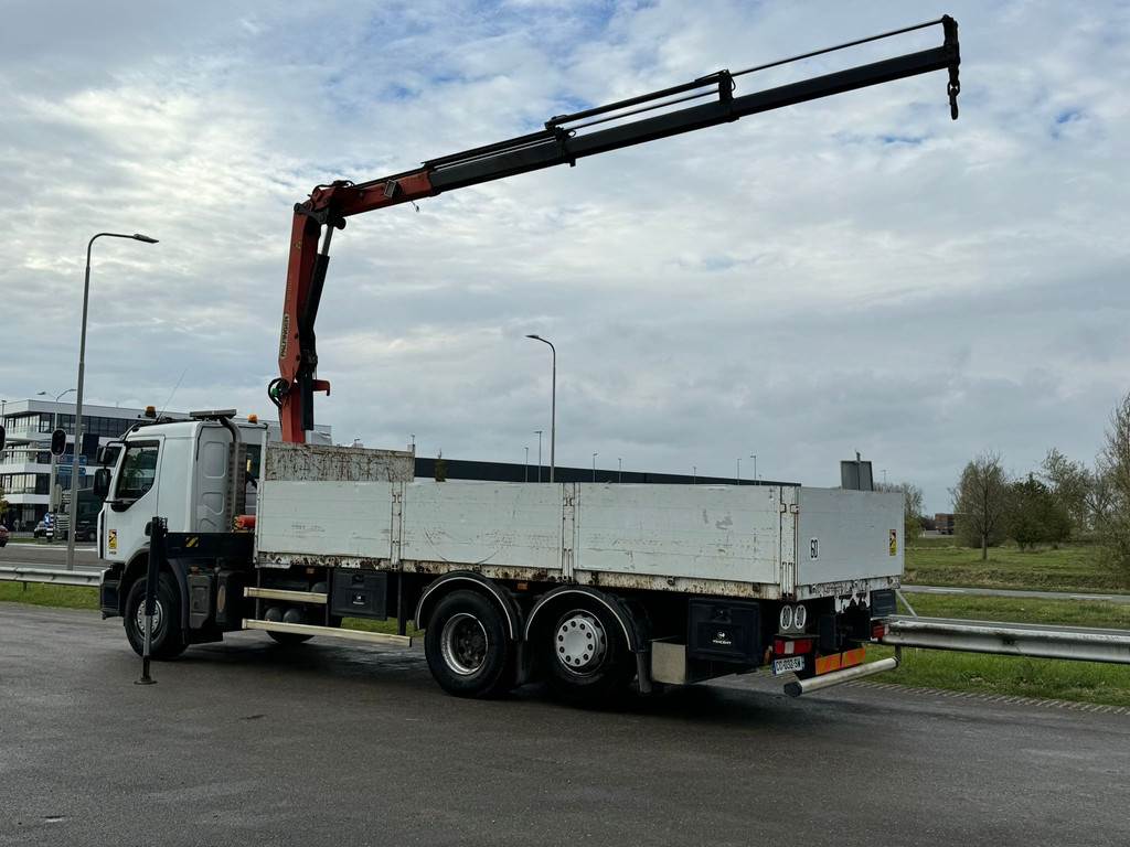 Renault PREMIUM 340.26 S 6x2 D with Palfinger PK16001K