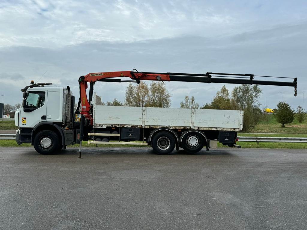 Renault PREMIUM 340.26 S 6x2 D with Palfinger PK16001K