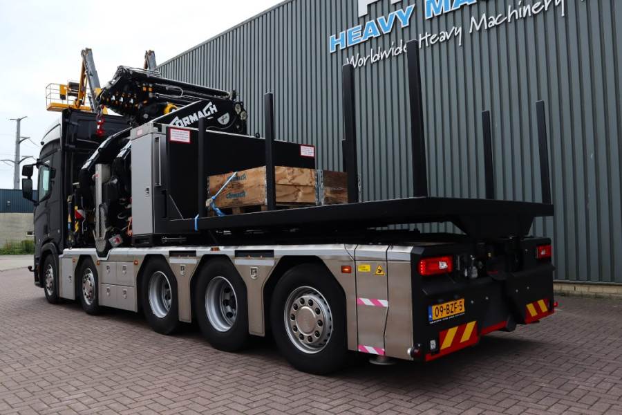 Scania R540 B10x4 With CORMACH 150tm Crane Valid inspecti