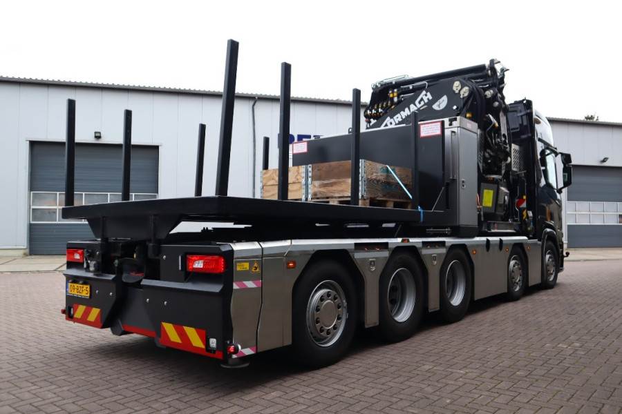 Scania R540 B10x4 With CORMACH 150tm Crane Valid inspecti