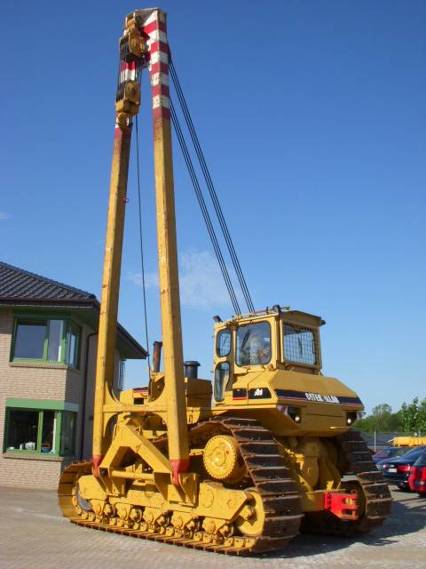 CAT 589 105 t Hubkraft 8x PIPELAYER MIETE / RENTAL