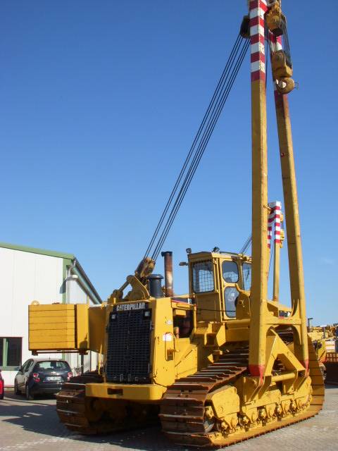 CAT 589 105 t Hubkraft 8x PIPELAYER MIETE / RENTAL