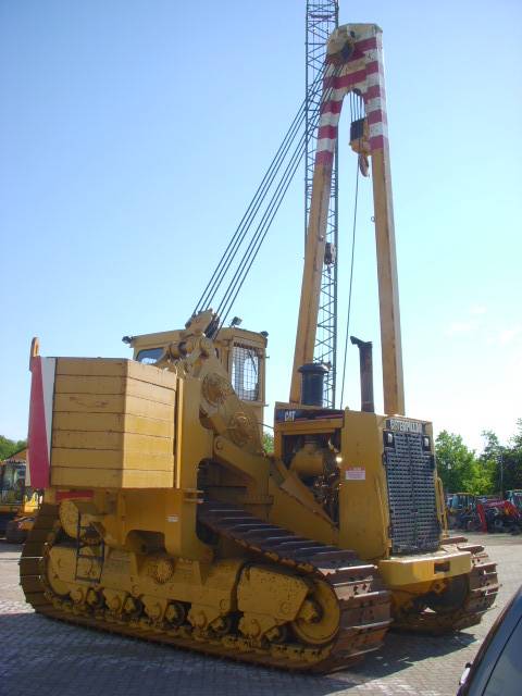 CAT 589 105 t Hubkraft 8x PIPELAYER MIETE / RENTAL