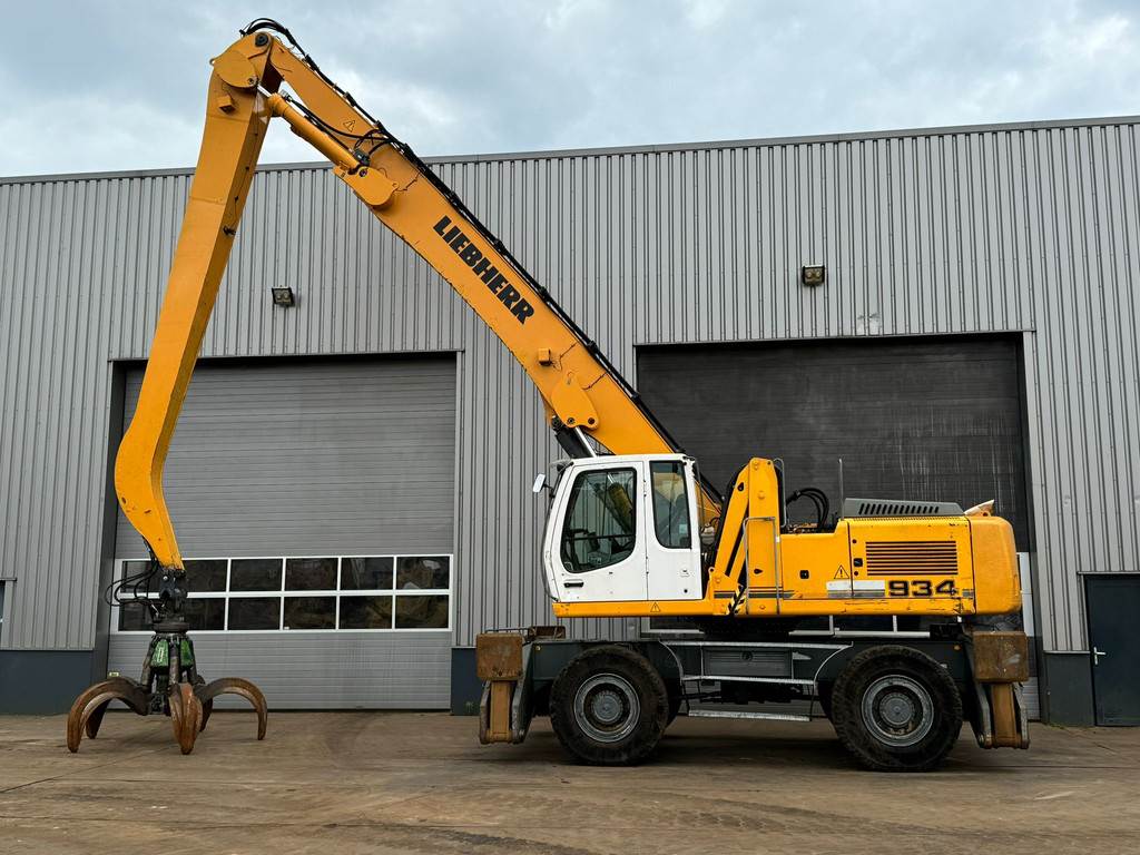 Liebherr A934C-HD / Sennebogen grapler / CE certified