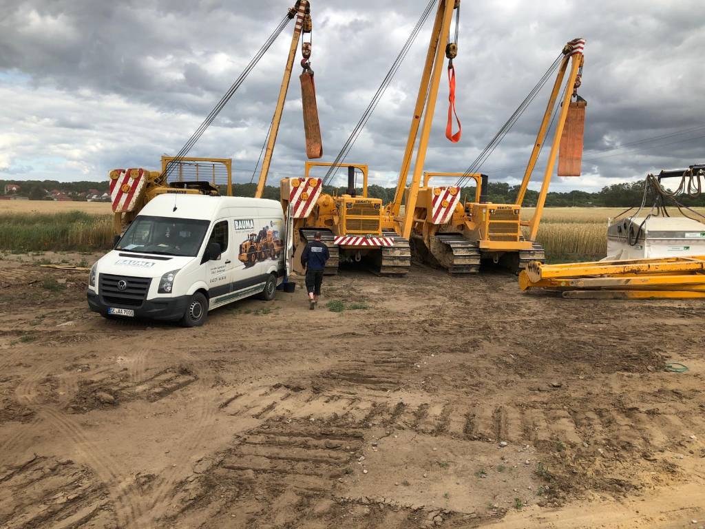 Komatsu D 355 C 22x Rohrleger Pipelayer MIETE / RENTAL