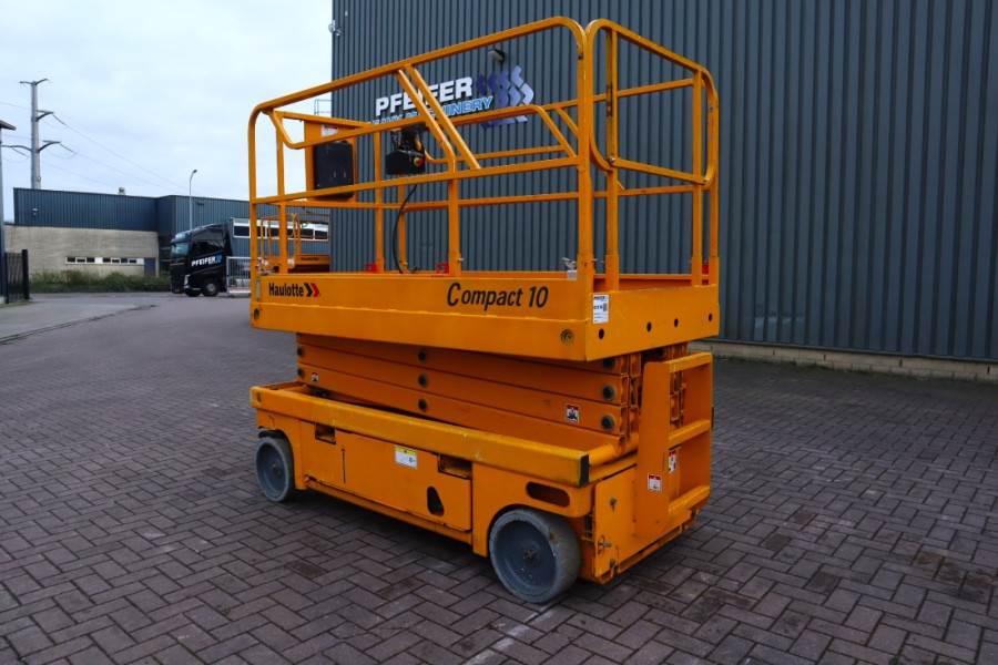 Haulotte Compact 10 Electric, 10m Working Height, 450kg Cap