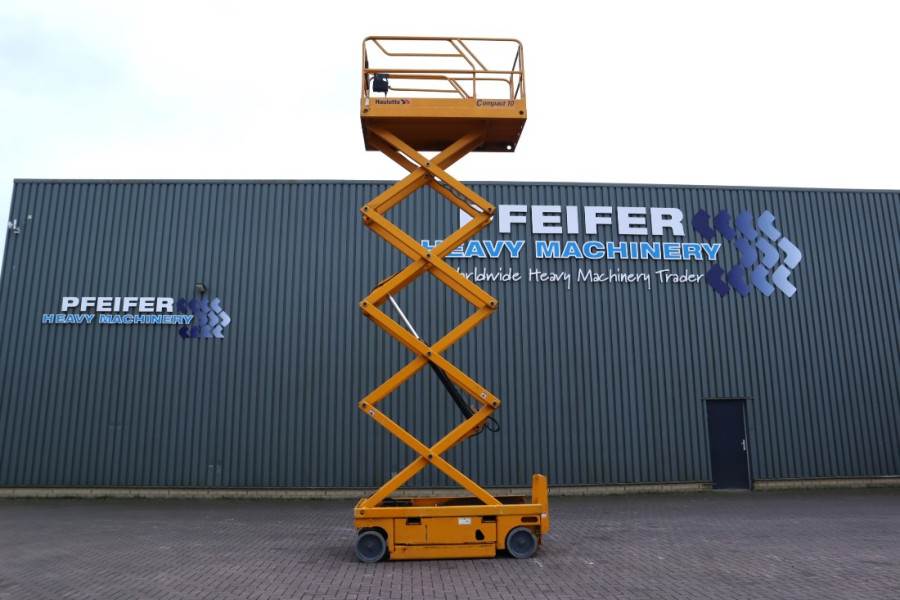 Haulotte Compact 10 Electric, 10m Working Height, 450kg Cap