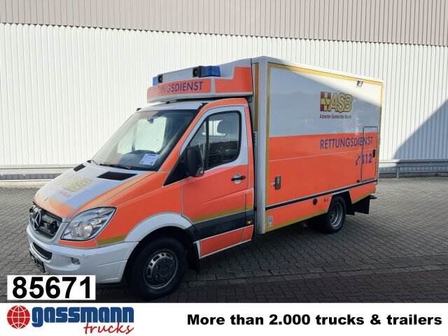 Mercedes-Benz Sprinter 516 CDI 4x2, Rettungswagen, Retarder, 2009 ...